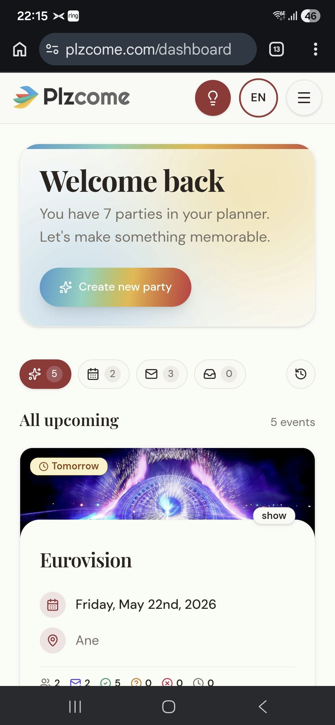 Plzcome gallery image