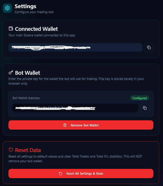 SOL Bot - Screenshot 3 showing product features and functionality