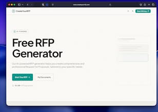 CreateYourRFP gallery image