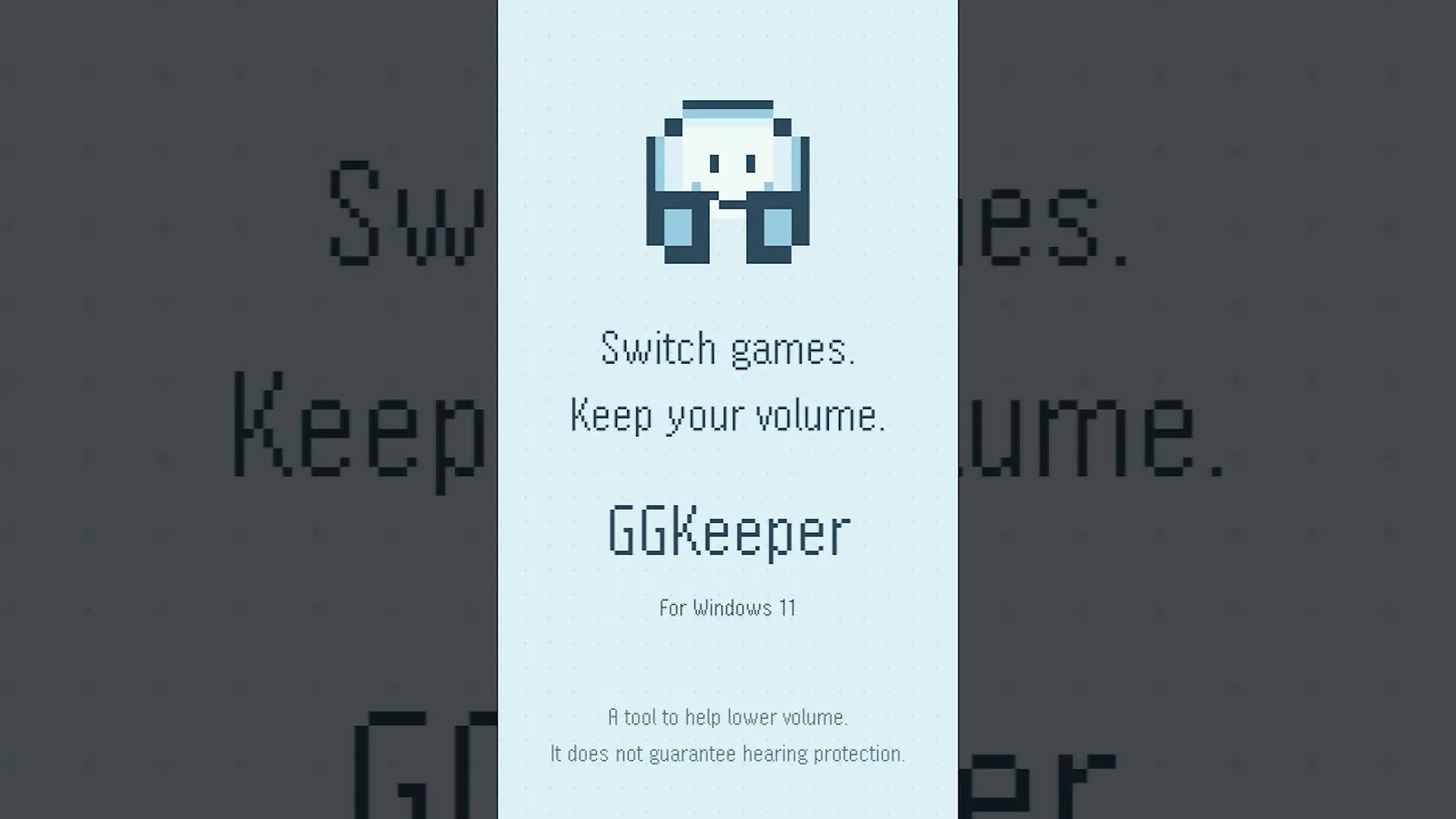 GGKeeper screenshot 1 (video preview)