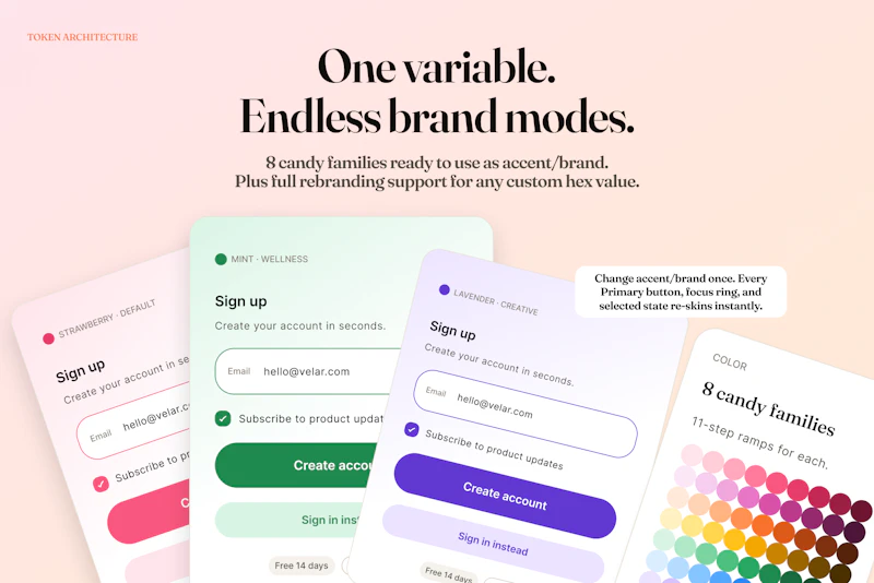 Velar Design System screenshot 5