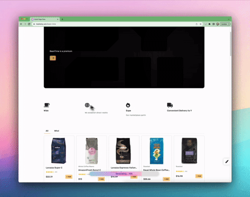 Marketsy.ai - Единственная подсказка - единственный готов к e -store медиа 3