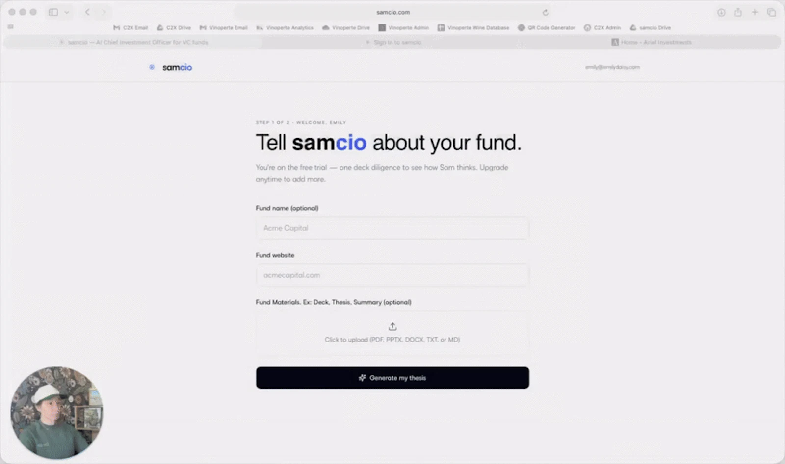 samcio screenshot 1 (video preview)
