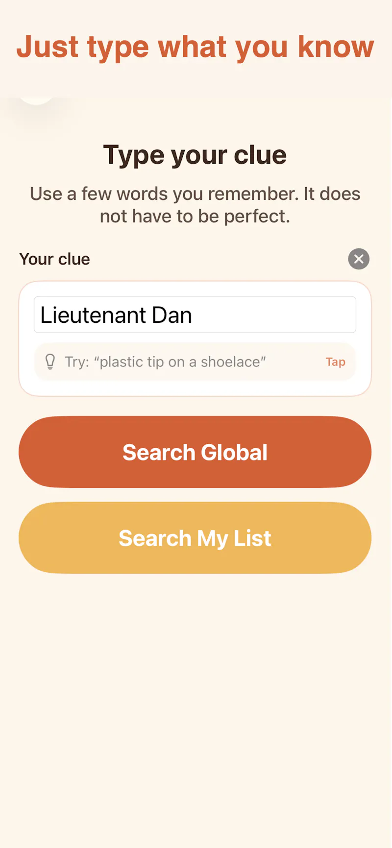 Recall A Word: Recall Anything screenshot 2
