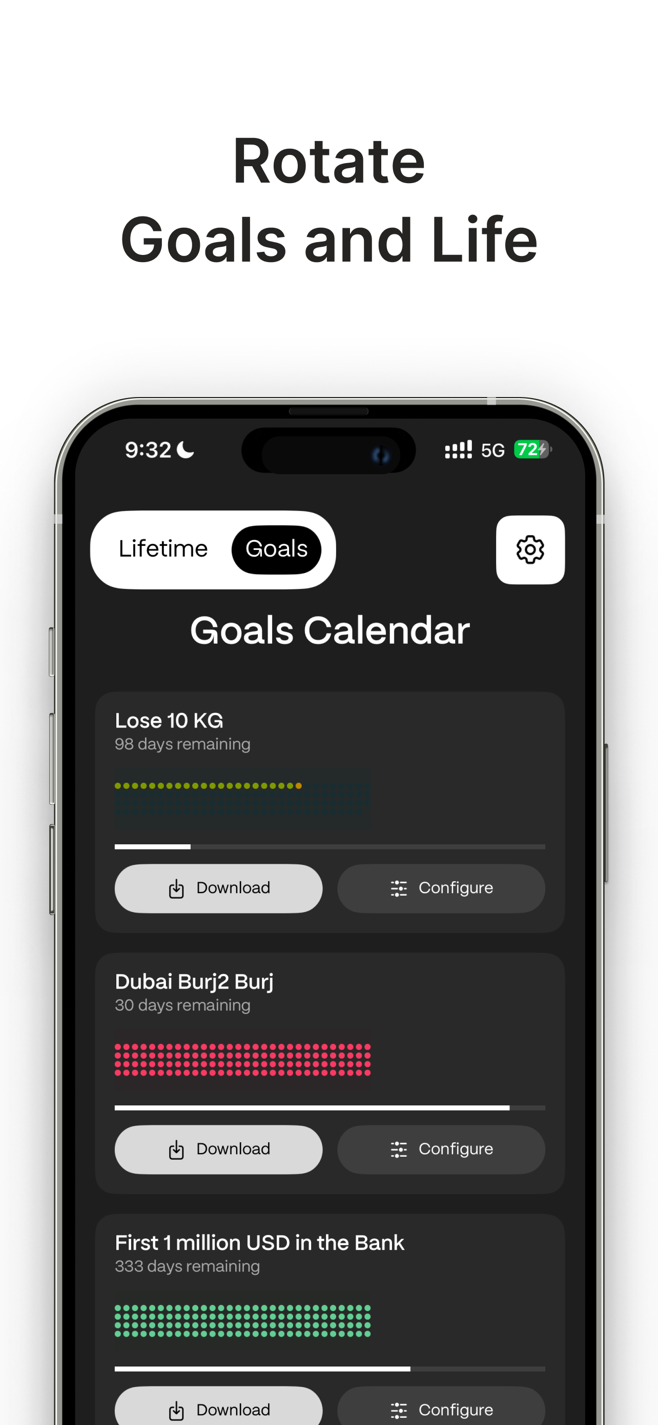 Stoic calendar- Your life in weeks gallery image
