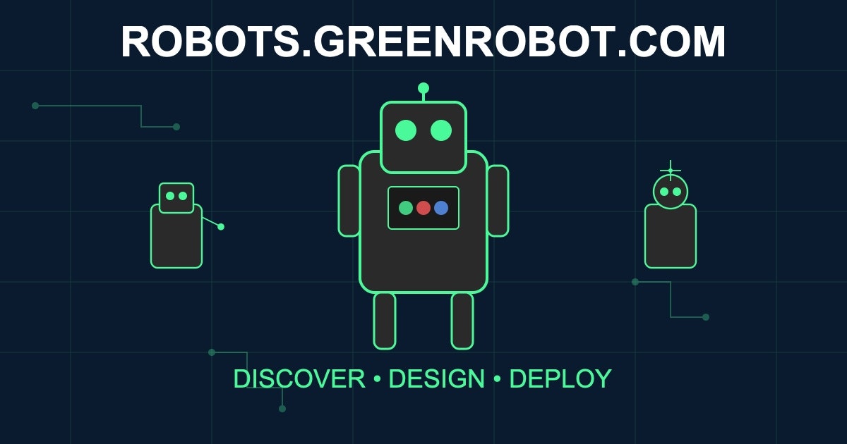 Robot Search Engine and Design Hub - Browse and Search Thousands of Robot Designs media 1