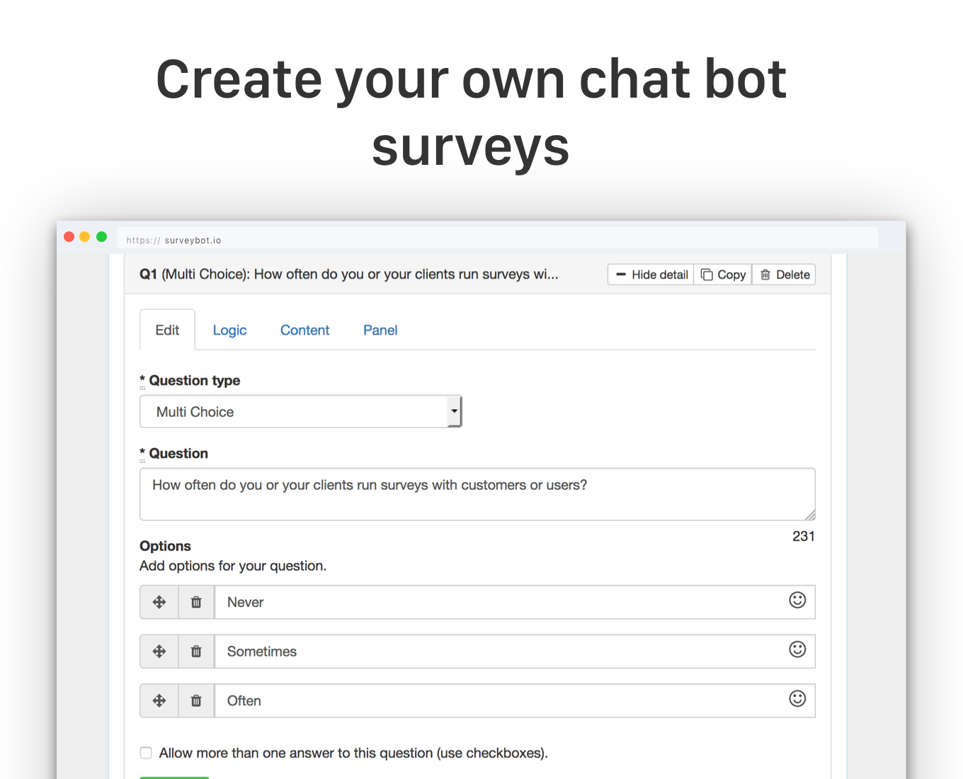 Surveybot gallery image