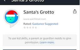 Santa's Grotto Alexa Skill (US) media 1