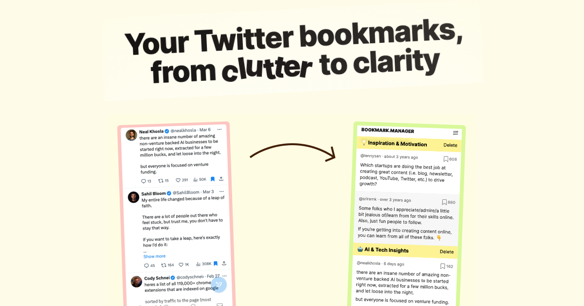Twitter Bookmarks media 2