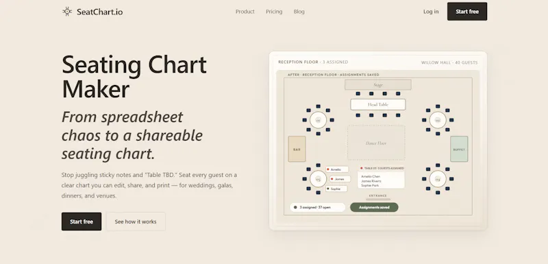 SeatChart.io screenshot 1
