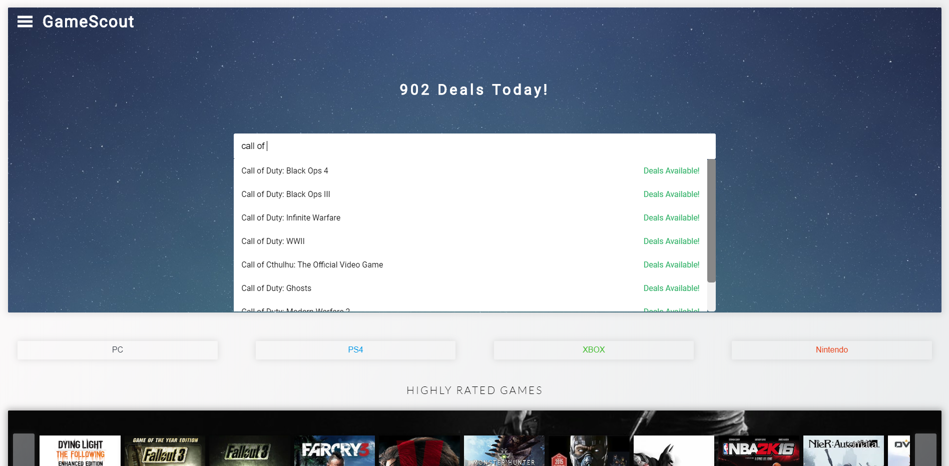 GameScout gallery image