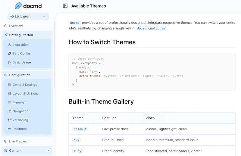 docmd screenshot 4
