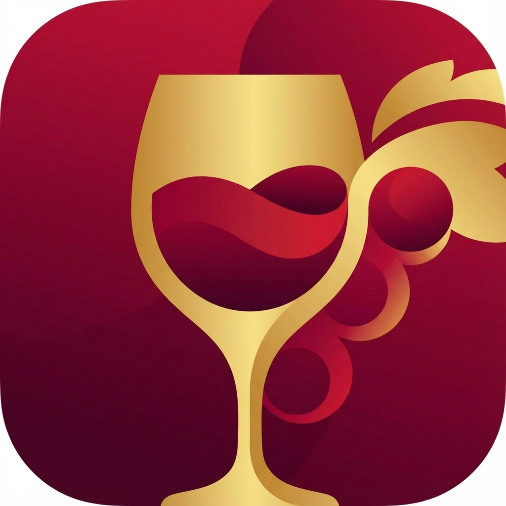 Mastervino - Wine Exam Prep - Product Hunt launch logo and brand identity