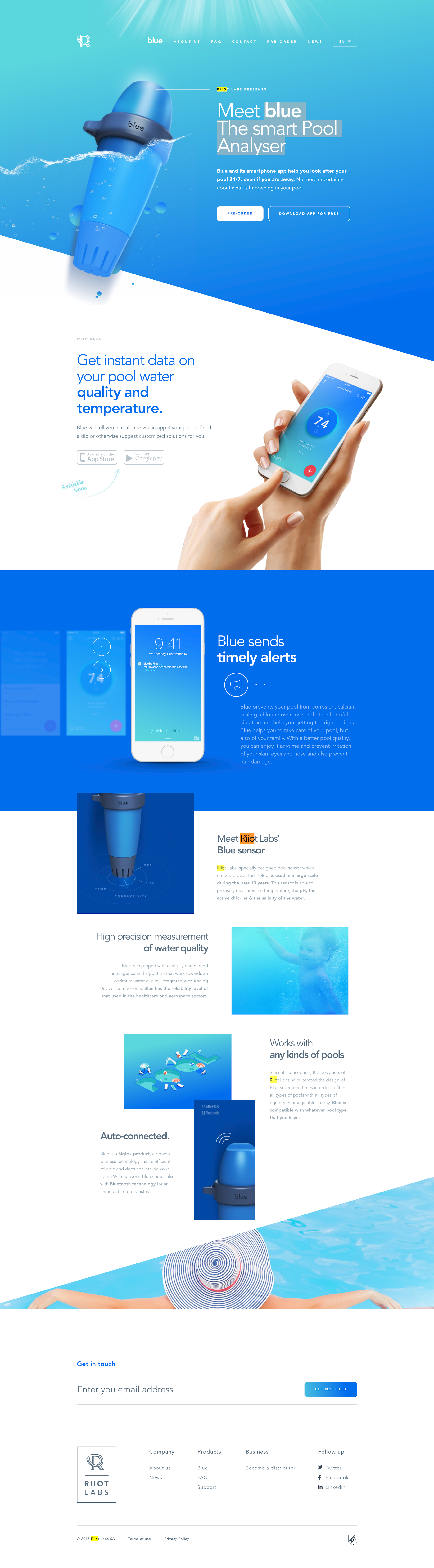 blue by Riiot Labs