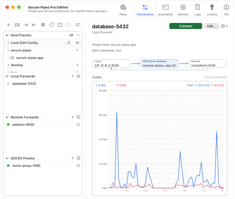 Secure Pipes 2.0 screenshot 1