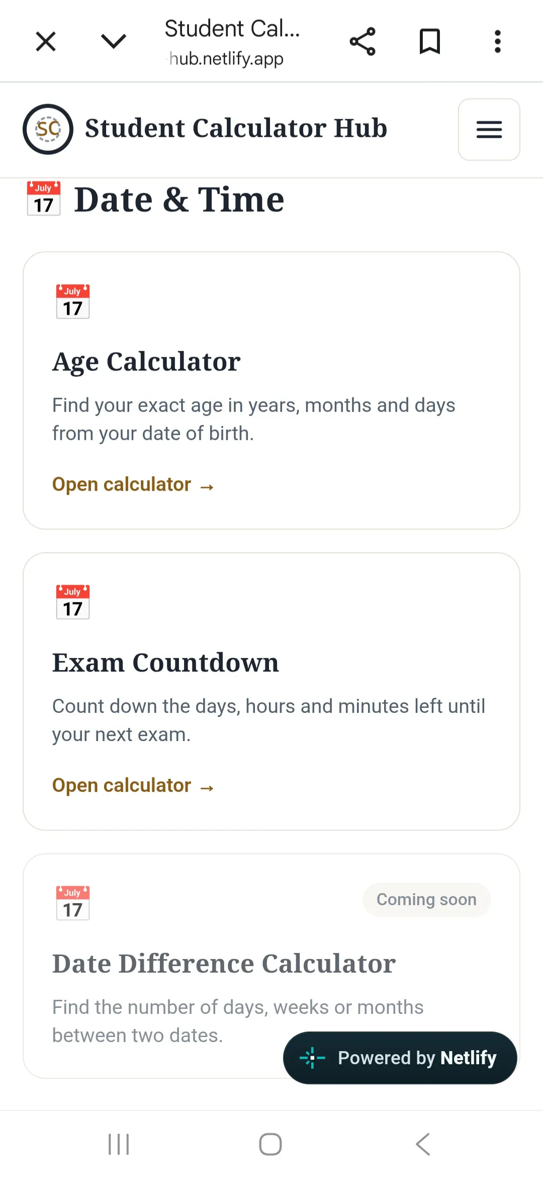 Student Calculator  gallery image