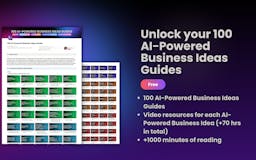 100 AI-Powered Business Ideas Guides media 3
