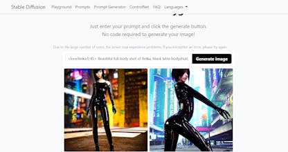 Stable Diffusion Online gallery image