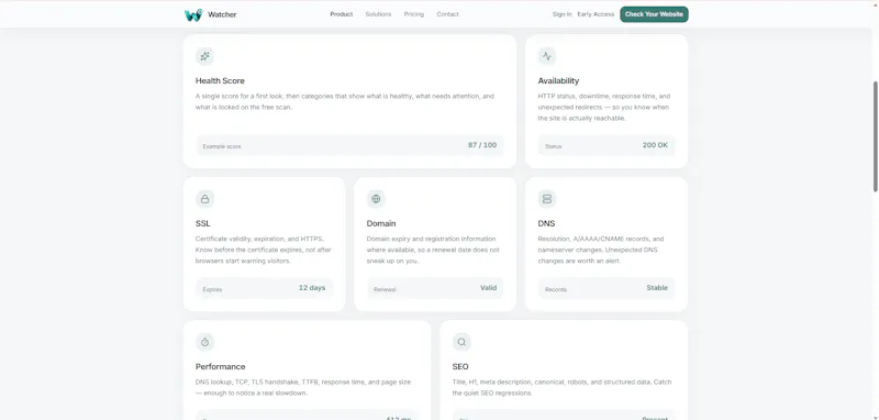 Watcher screenshot 4