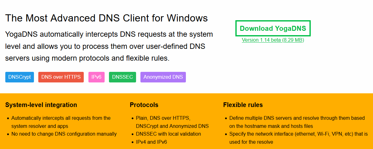 YogaDNS gallery image