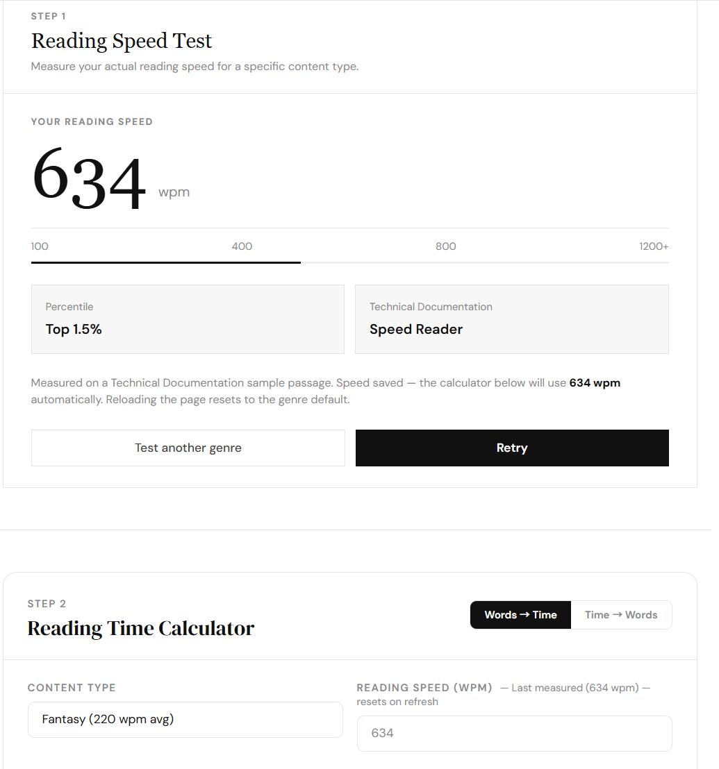 MyReadingSpeed gallery image