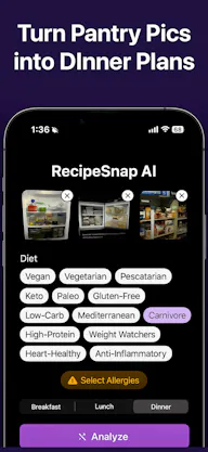 RecipeSnap AI