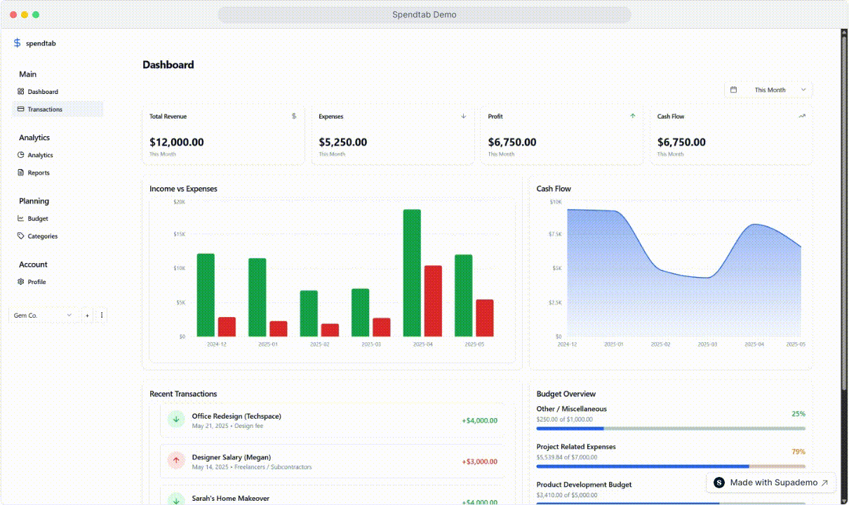 spendtab - 為企業家建造的會計軟件。 media 2