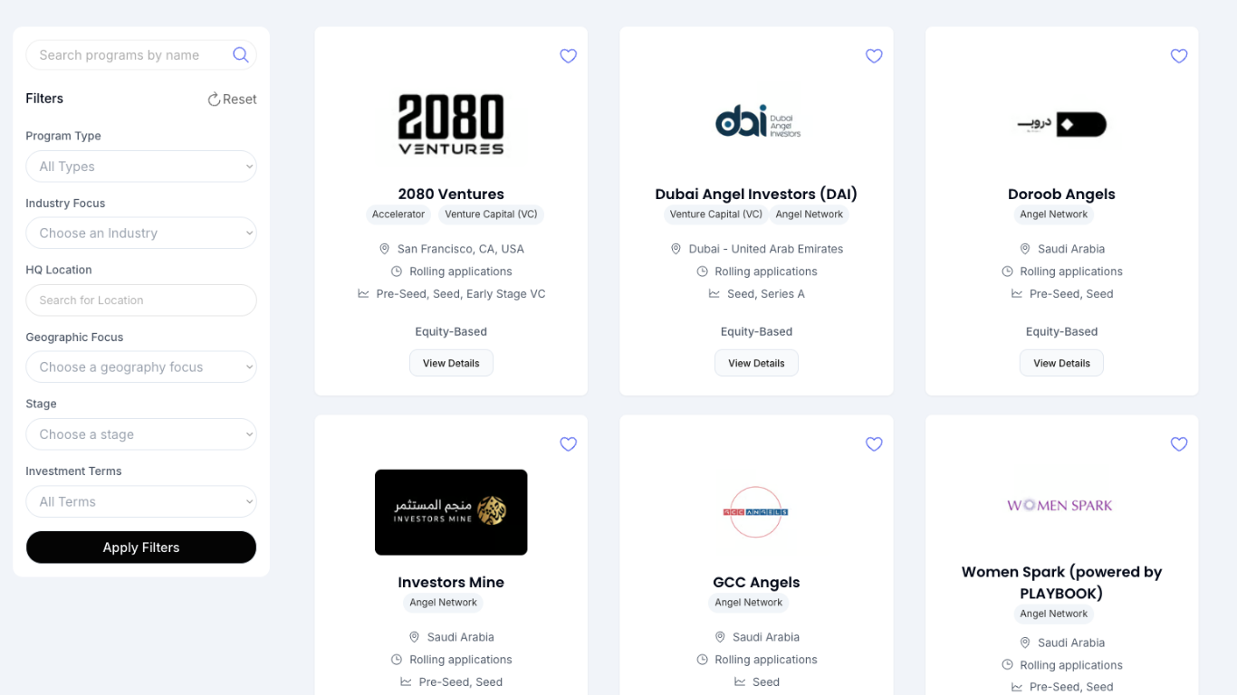 Programlist - Trova finanziamenti per startup, VCS e acceleratori, il tutto in un unico posto. media 3