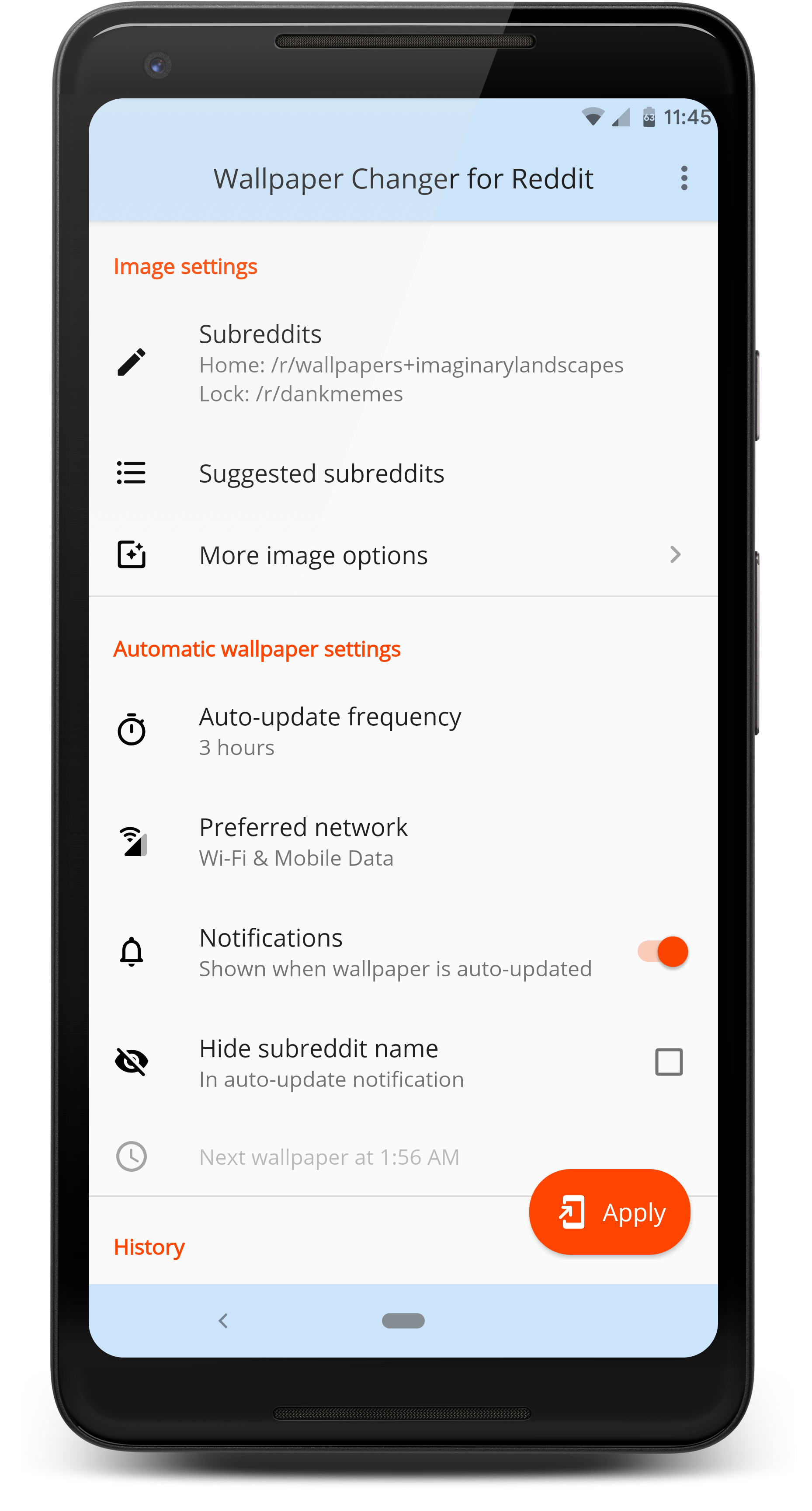 Wallpaper Changer for Reddit gallery image