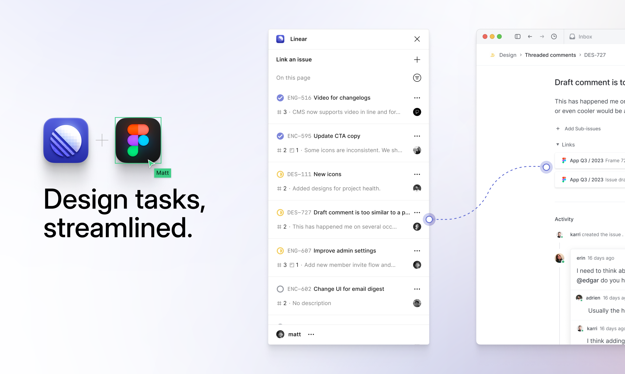 Plugin lineare per Figma - Porta la magia di lineare a Figma media 2