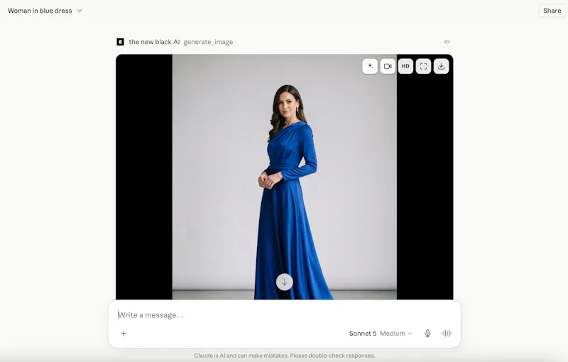 AI Fashion MCP for Claude screenshot 3