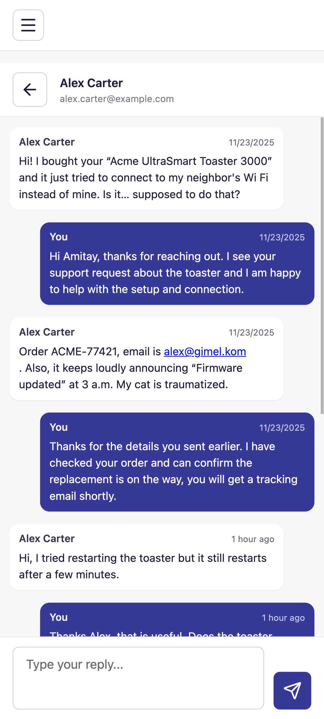 SupportRetriever - Screenshot 5 showing product features and functionality