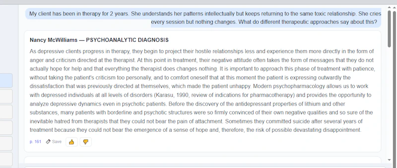 Rassvet — AI Library for Psychologists screenshot 3