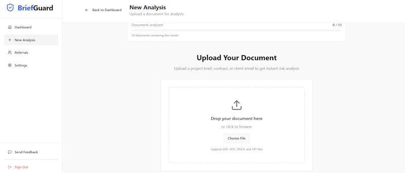 BriefGuard screenshot 4