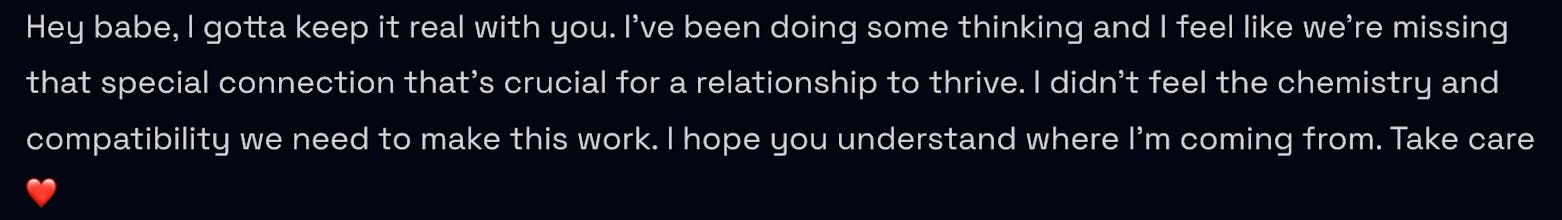 How To End It - Generate Breakup Texts gallery image