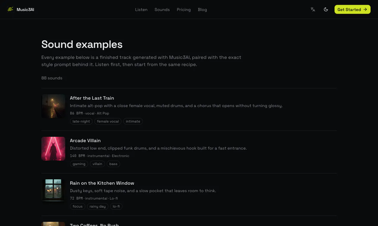 Music3AI gallery image