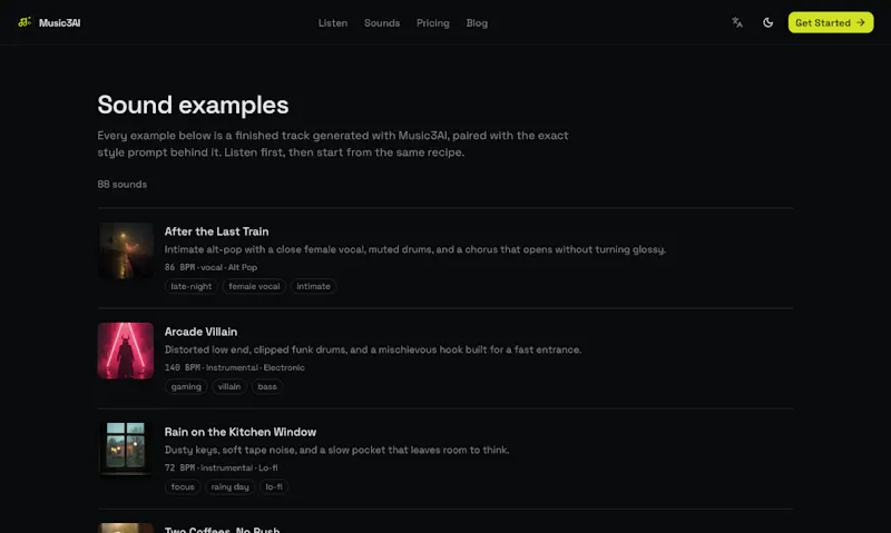Music3AI screenshot 2
