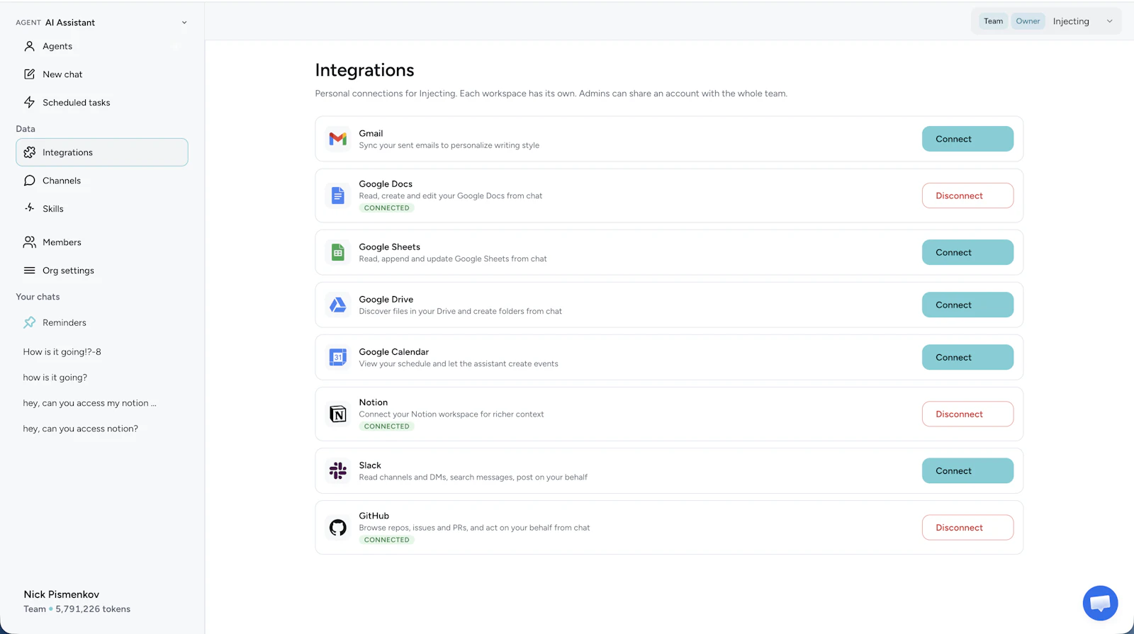 AOS - operating system for intelligence screenshot 2