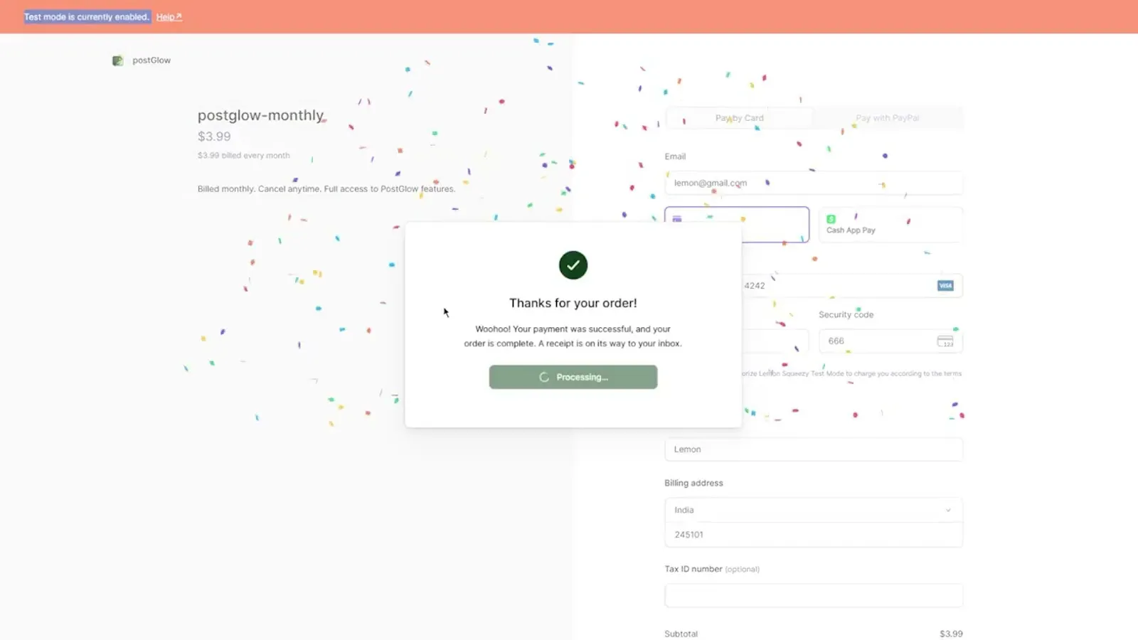 Postglow screenshot 1 (video preview)