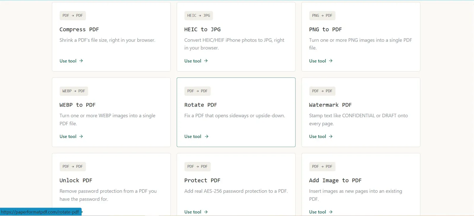 paperformat screenshot 3