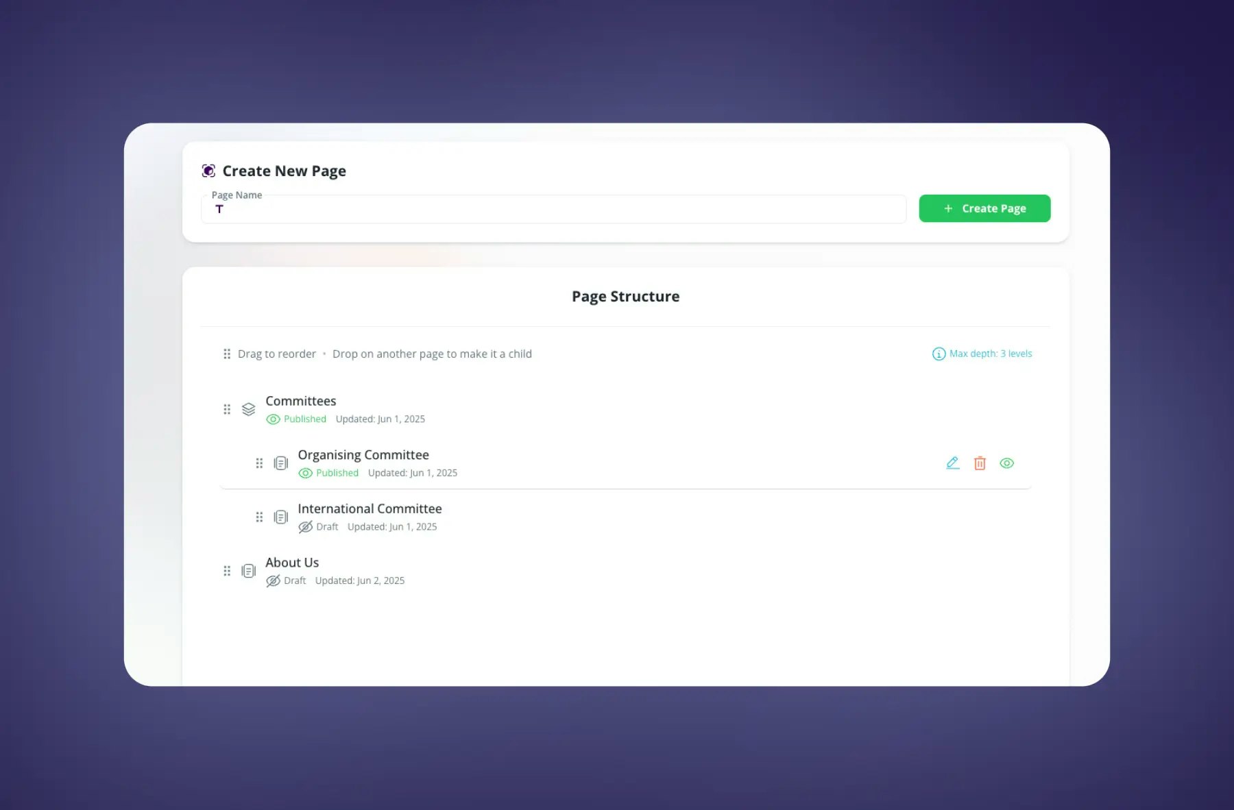 Earendel - AI-powered conference management platform. media 6