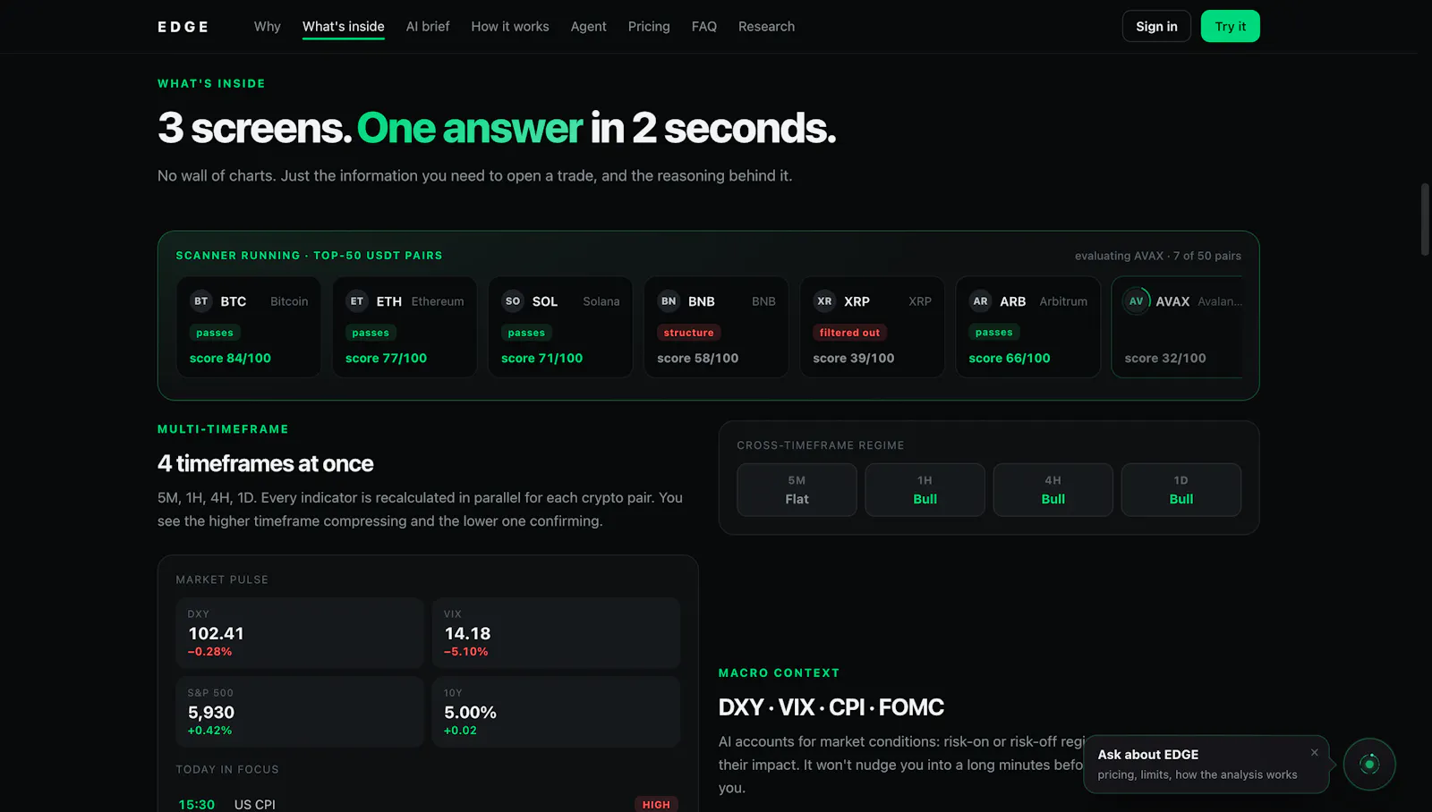 EDGE screenshot 2