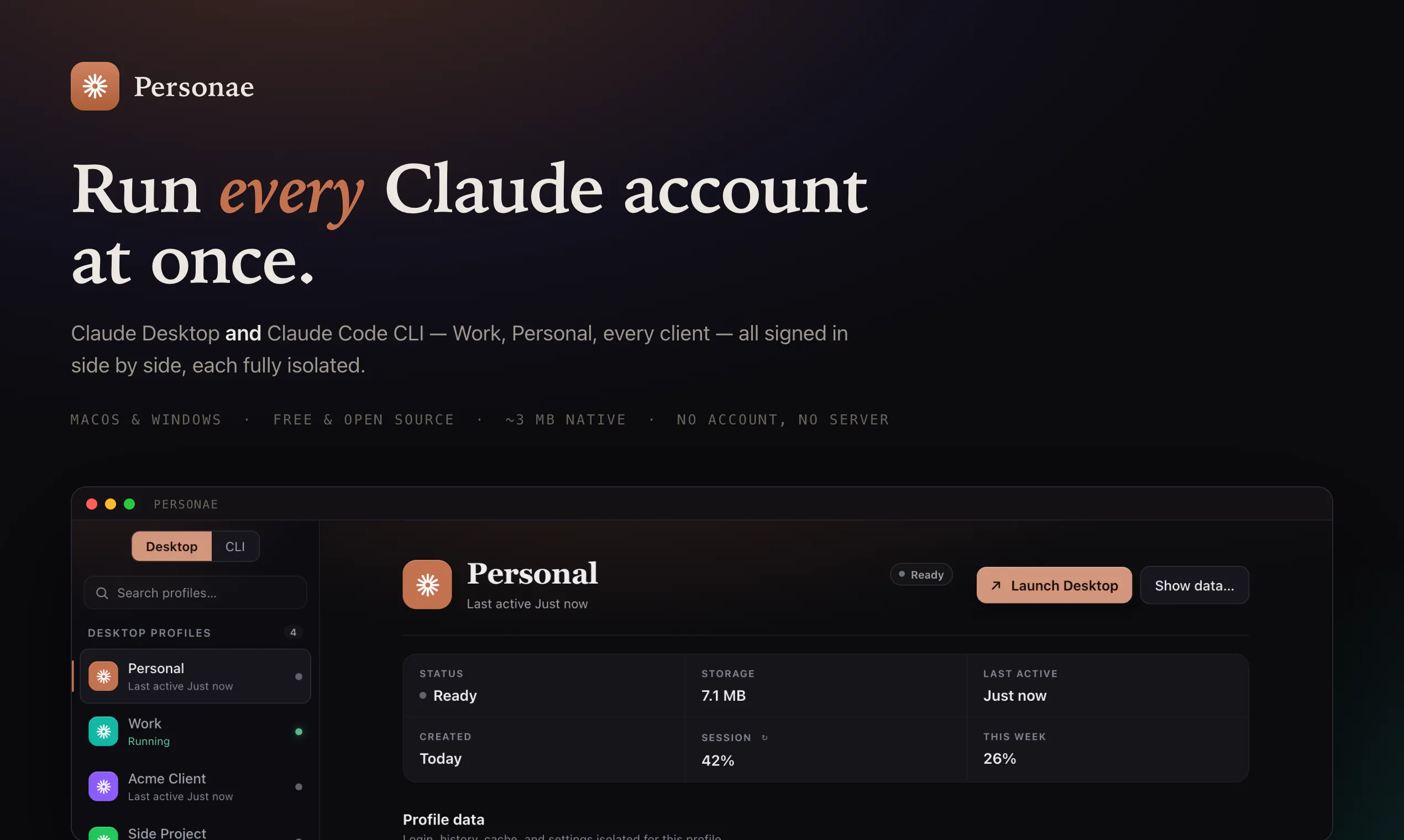Personae gallery image