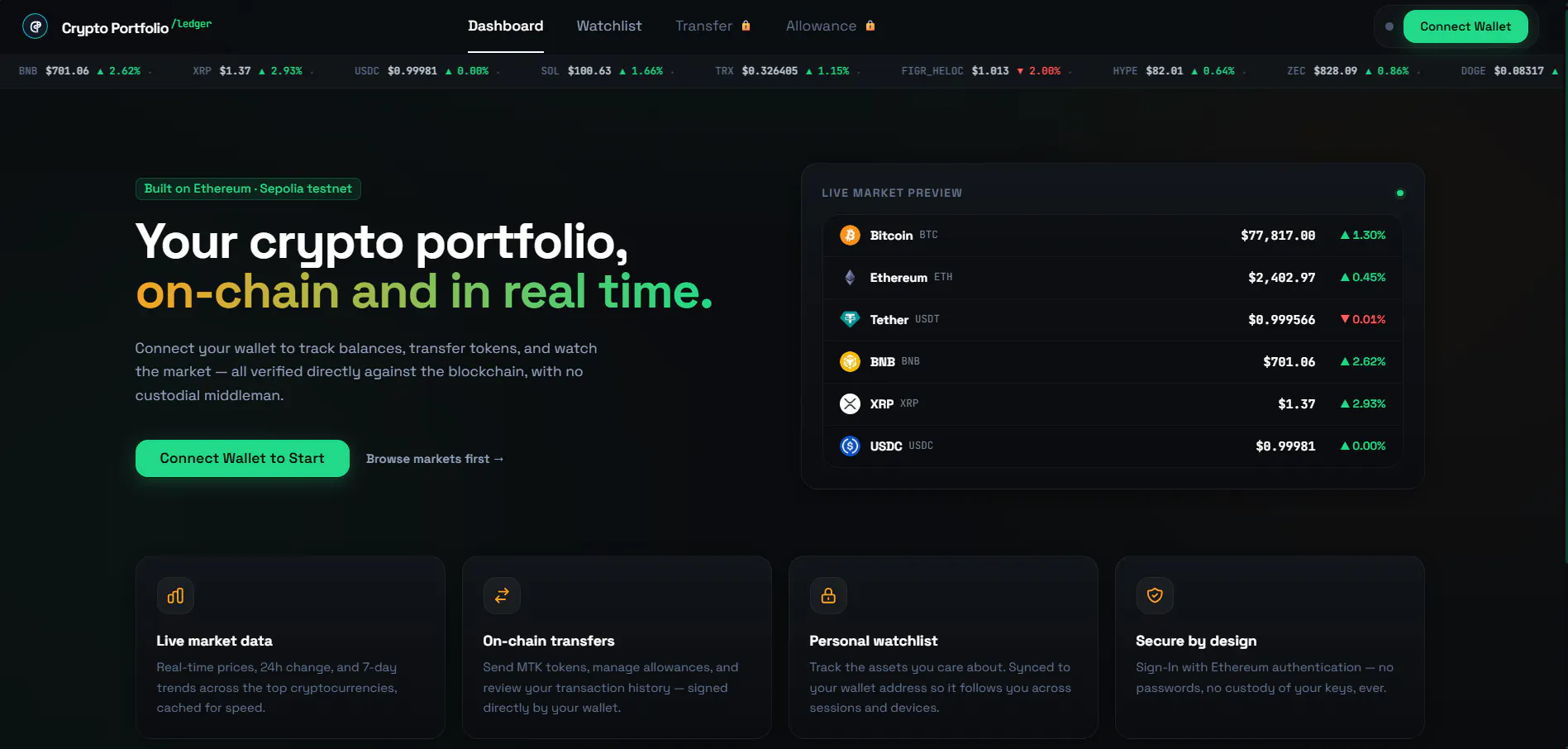 Crypto Portfolio