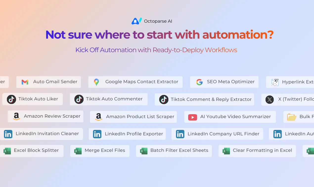 Octoparse AI gallery image
