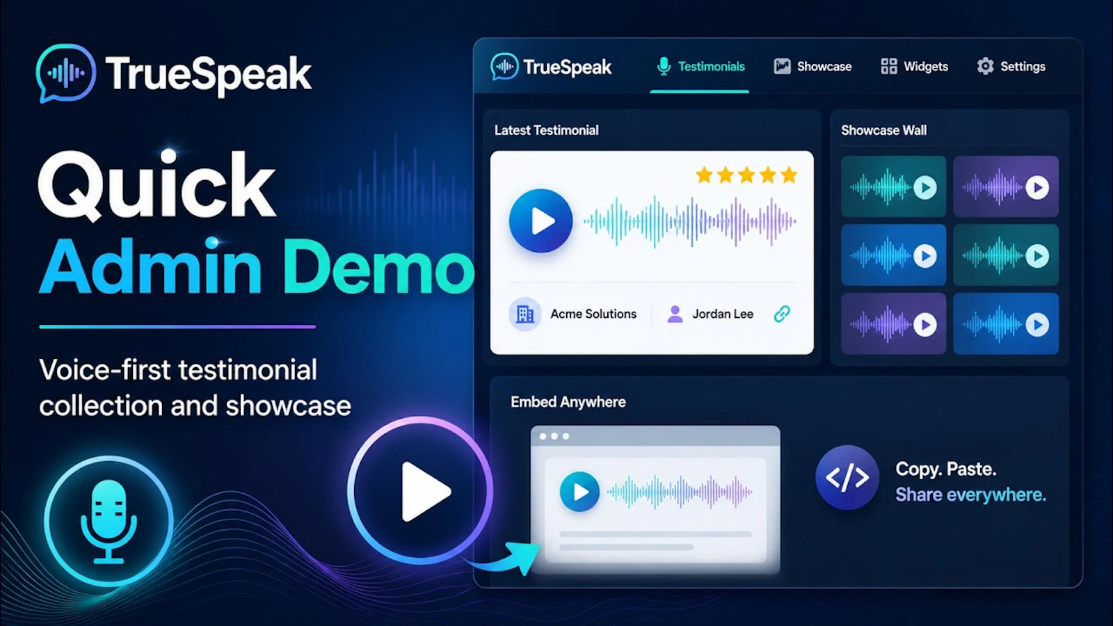 TrueSpeak screenshot 1 (video preview)