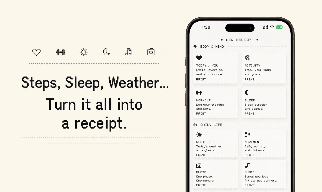 YOU Receipt gallery image