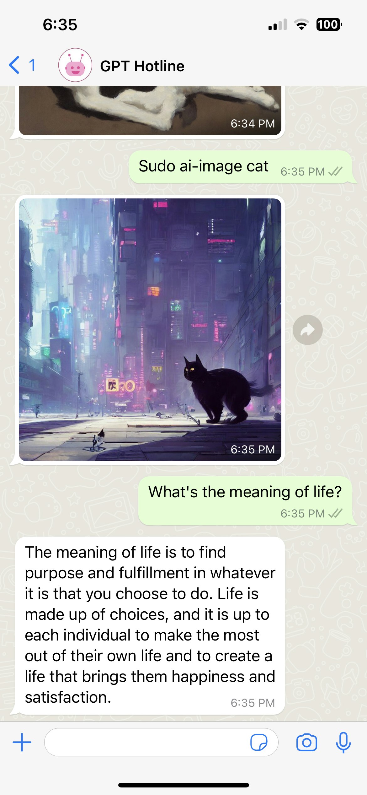 สายด่วน GPT - เชื่อมต่อกับ AI ที่ฉลาดที่สุดในโลกบน WhatsApp media 4