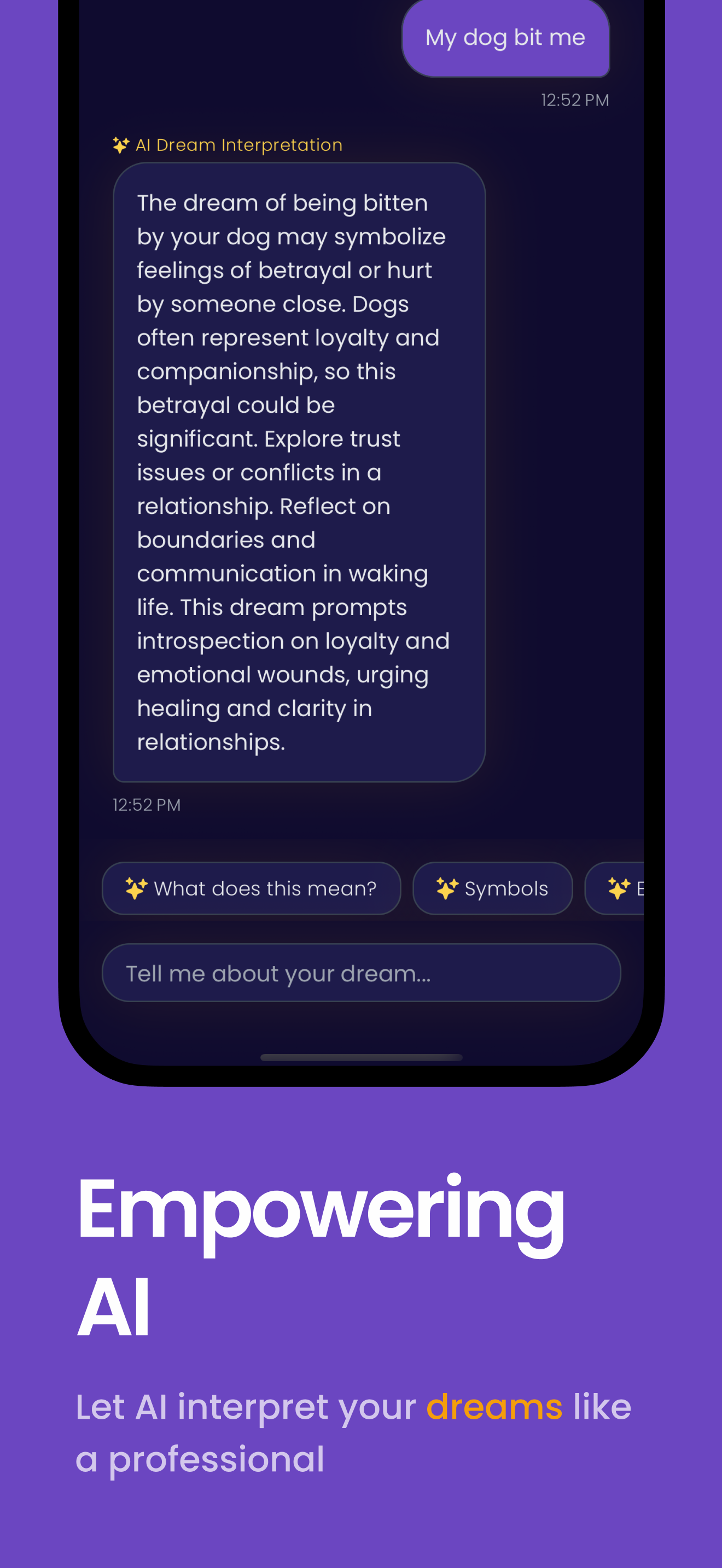 TellMeyourdream - Análisis de sueños de AI Professional AI media 3