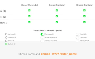 Chmod Calculator - way to generate file or permissions
